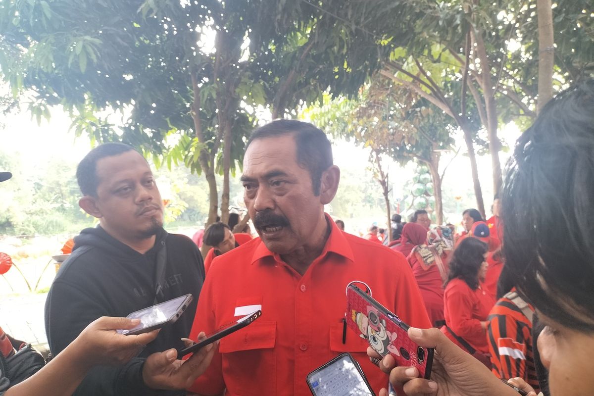 Ketua Dewan Pimpinan Cabang (DPC) Kota Solo, FX Hadi Rudyatmo