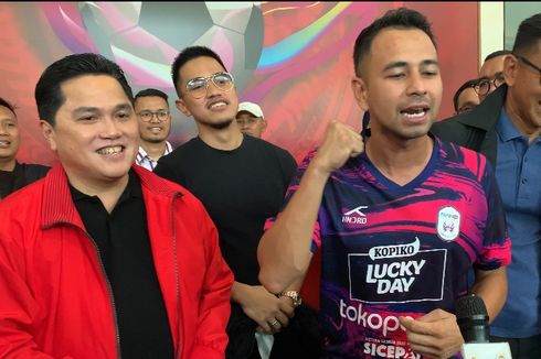 Raffi Ahmad soal Erick Thohir Jadi Calon Ketum PSSI: Dia Punya Nyali