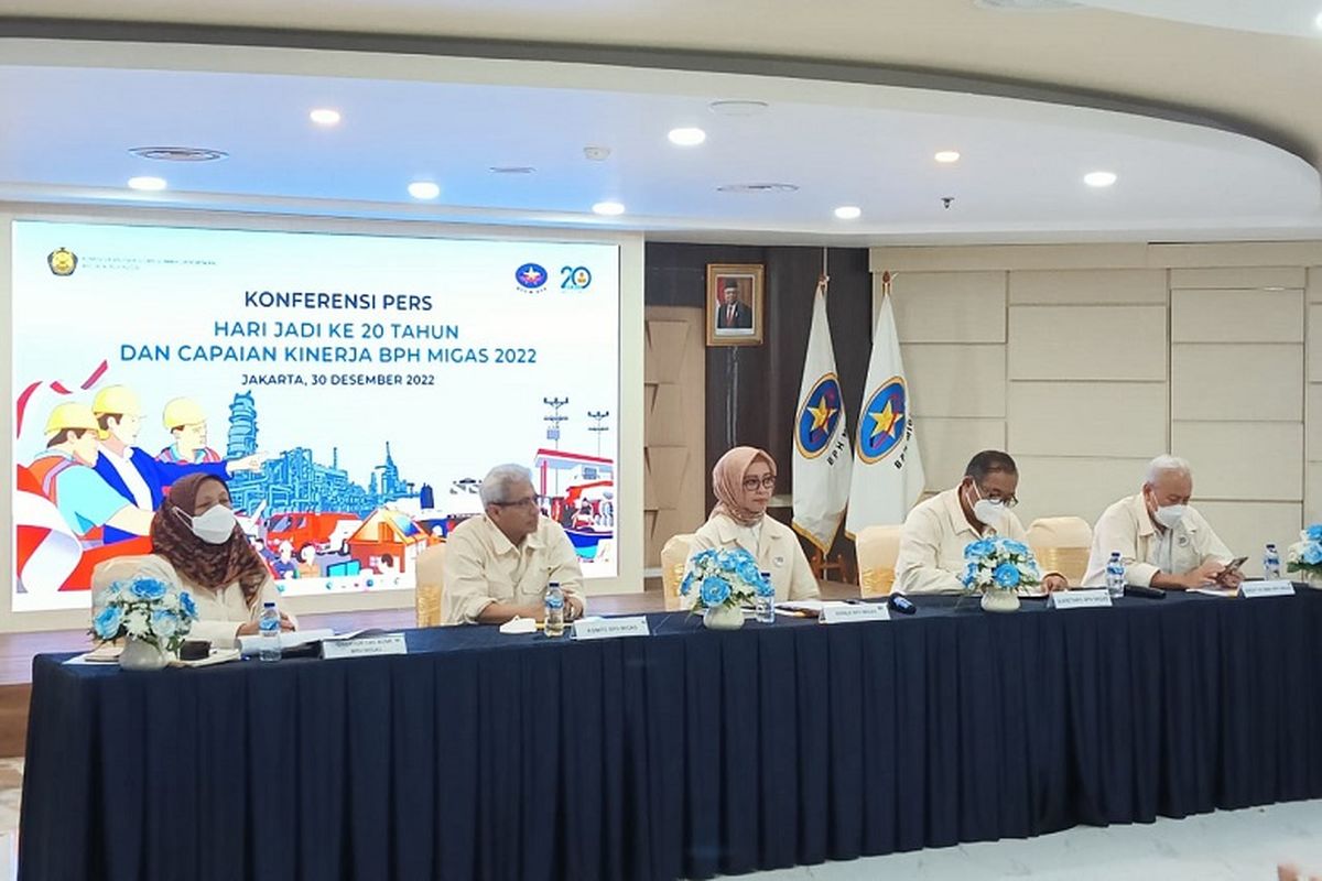 BPH Migas raih kinerja positif sepanjang 2022. 