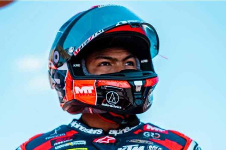Profil Hakim Danish, Pebalap Malaysia Rival Veda Ega Pratama di Moto3