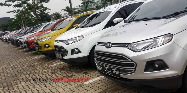 Ford EcoSport Community (Forescom) ikut dalam kumpul akbar para komunitas Ford di Indonesia di Tangerang, Minggu (28/2/2016).