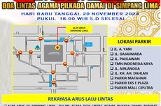 Simpang Lima Ditutup Sementara Rabu Besok, Ini Rute Pengalihan Arusnya