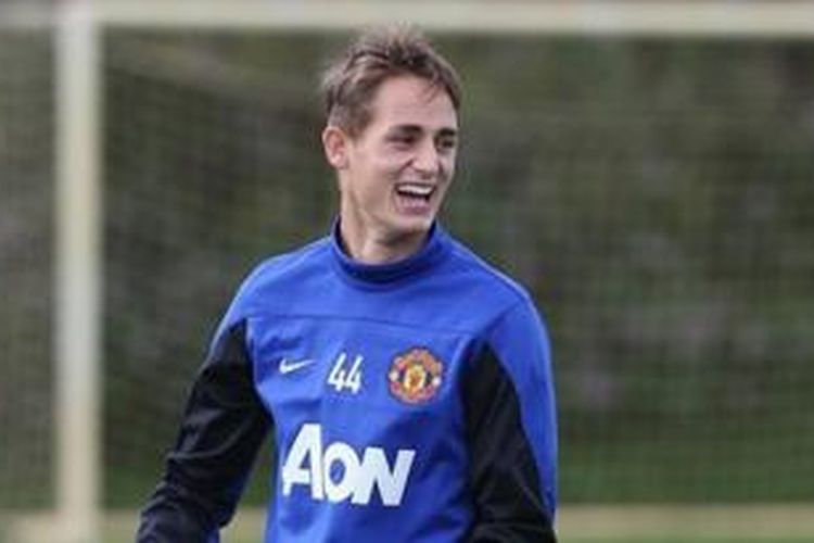 Gelandang Manchester United, Adnan Januzaj.