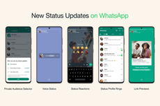 5 Fitur Baru Status WhatsApp, Bisa Pilih Siapa yang Bisa Lihat