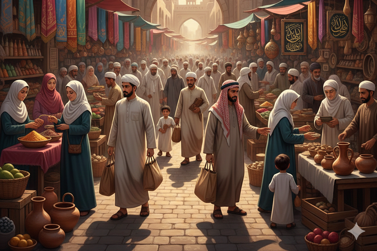 Ilustrasi muamalah dalam Islam