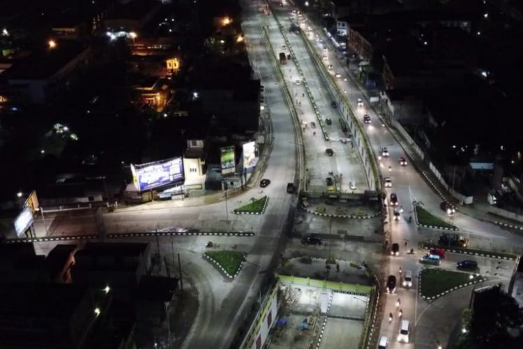 Underpass Brigjen Katamso di Kota Medan