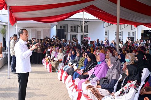 Salurkan BLT El Nino, Jokowi Sebut untuk Menutup Kenaikan Harga Pangan 