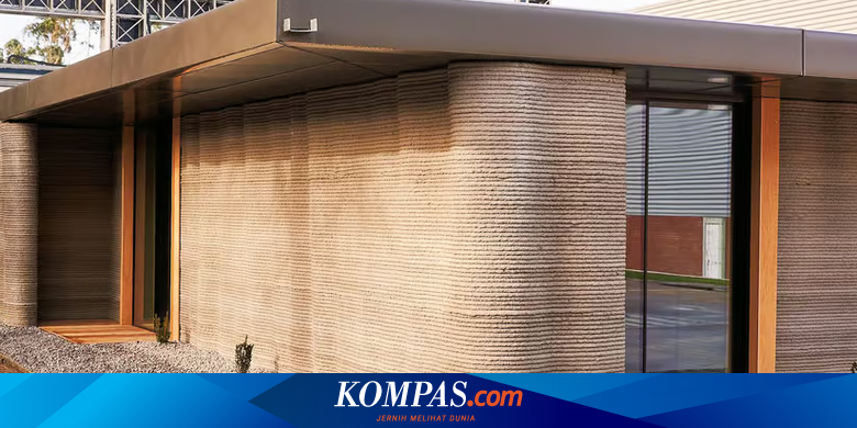 Rumah Cetak 3D Hunian Cepat dan Terjangkau