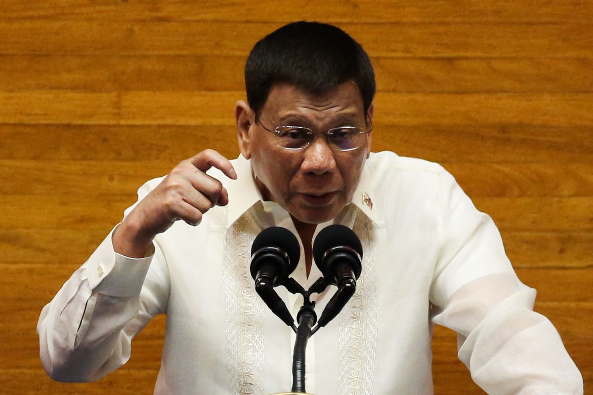 Mantan Presiden Rodrigo Duterte menang dalam pemilu sela sebagai Wali Kota Davao saat ditahan oleh ICC.