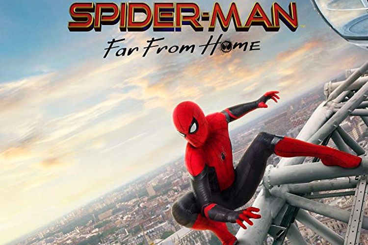 Poster film Spider-Man: Far From Home.