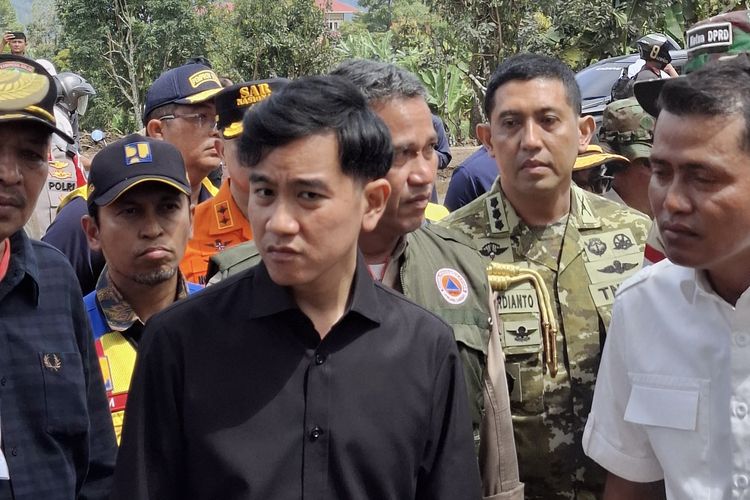 Gibran Minta Bupati Solok Sering Turun Cek Warga Terdampak Banjir