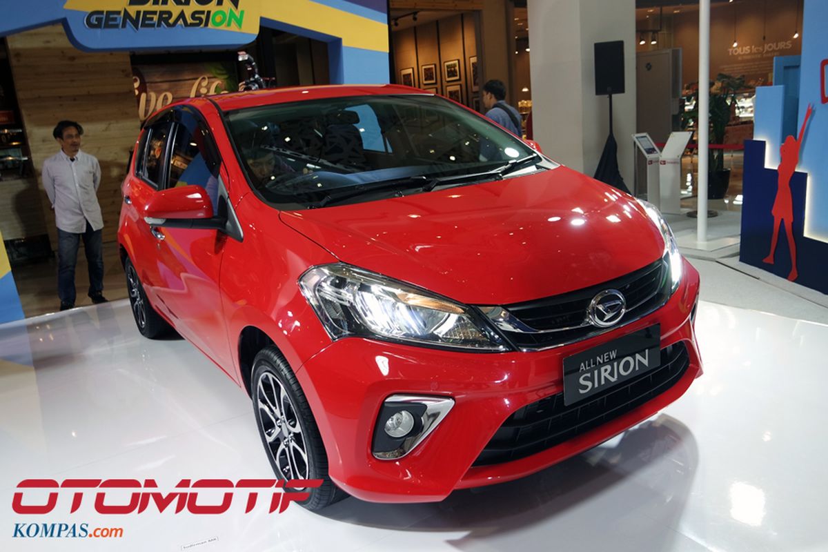 Generasi ketiga Daihatsu Sirion meluncur di Jakarta, Selasa (13/2/2018).