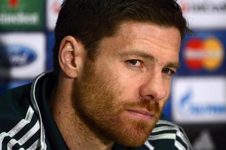 Gelandang Real Madrid, Xabi Alonso.