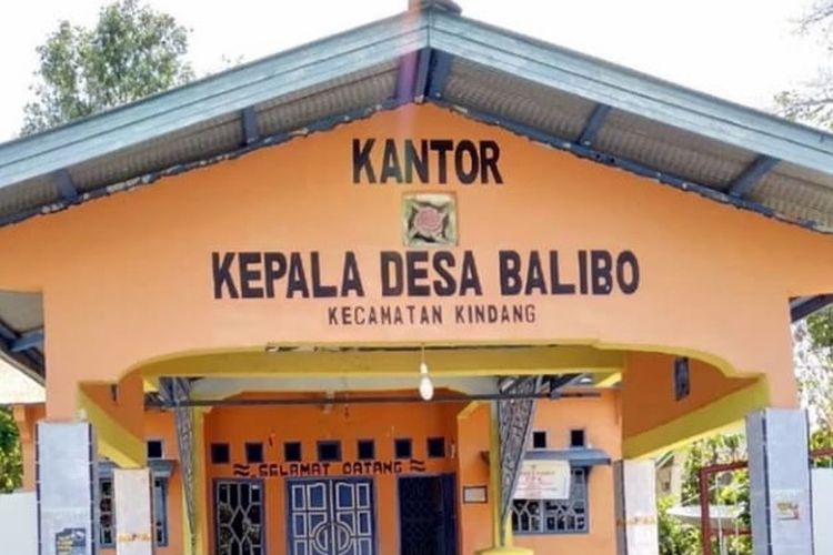 Kantor Desa Balibo, Kecamatan Kindang, Kabupaten Bulukumba, Sulawesi Selatan.