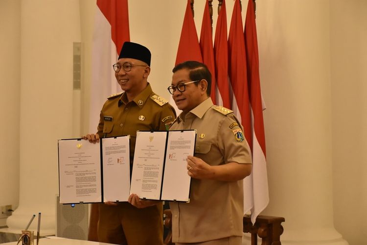 Lampung Teken MoU dengan DKI Jakarta, Siap Pasok Pangan dan Adopsi Aplikasi JAKI