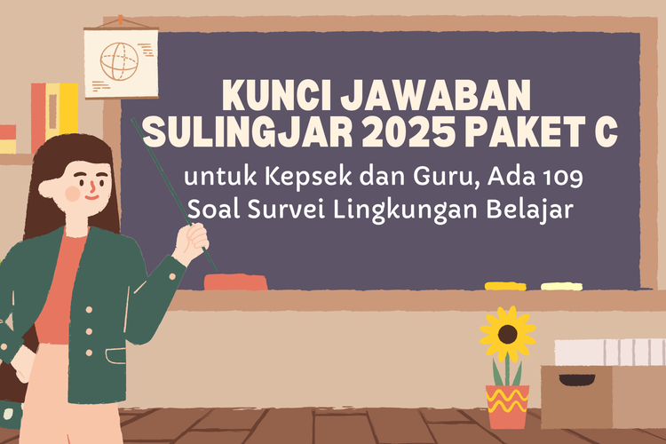 Kunci Jawaban Sulingjar 2025 Paket C untuk Kepsek dan Guru, Ada 109 Soal Survei Lingkungan Belajar