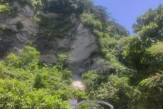 Dampak Gempa Bukittinggi, Tebing di Ngarai Sianok Longsor
