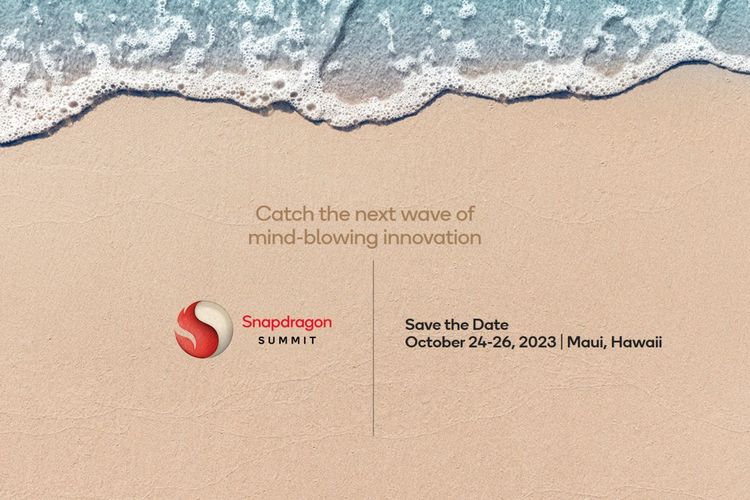 Acara Snapdragon Summit 2023 akan digelar Qualcomm 24-26 Oktober 2023 di Maui, Hawaii.