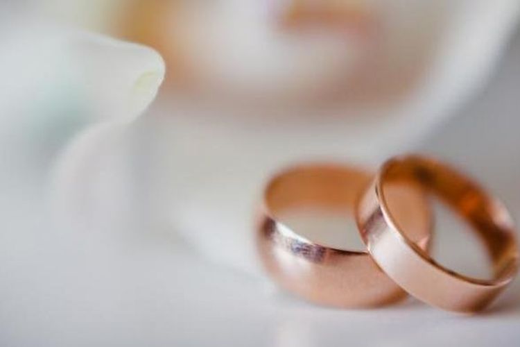 Ilustrasi cincin kawin