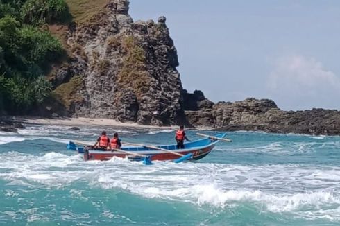 Tim SAR Hentikan Pencarian 3 Nelayan yang Hilang di Perairan Gunungkidul