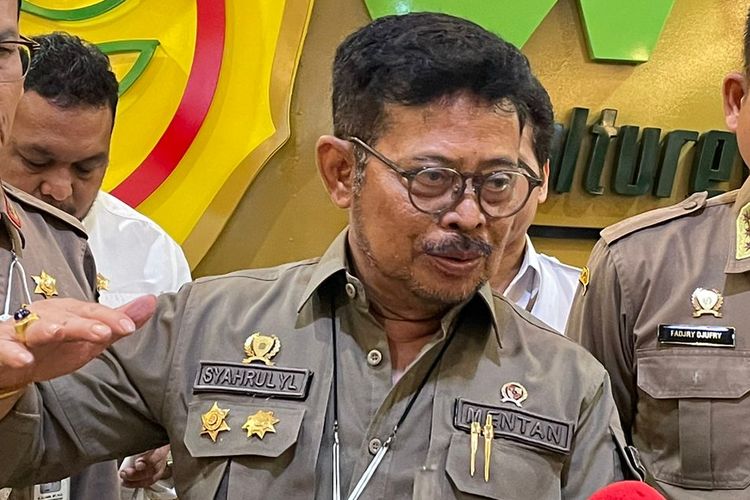 Menteri Pertanian Syahrul Yasin Limpo (Mentan SYL) dalam salah satu kesempatan.