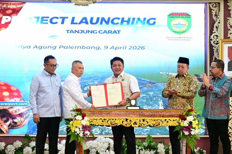  Pemerintah Luncurkan Proyek Pelabuhan Palembang Baru di Banyuasin