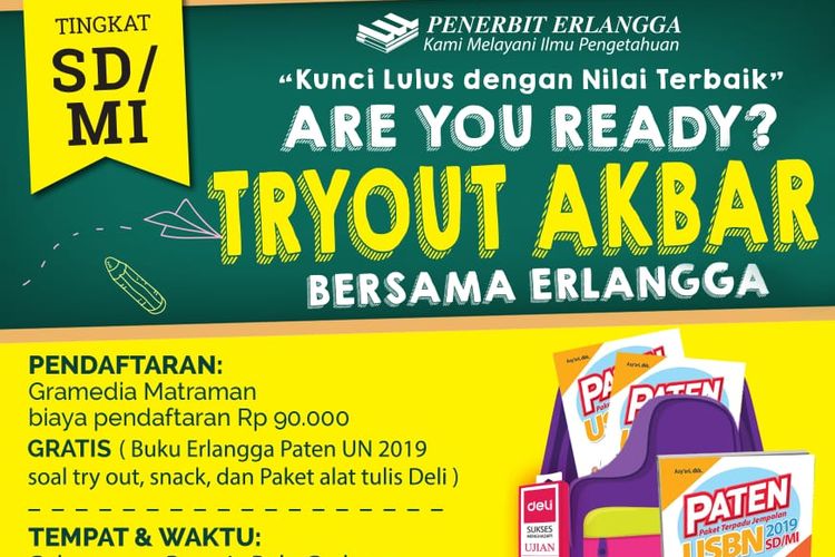 Ilustrasi. Try Out Akbar Gramedia Matraman