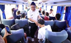 Pj Gubernur Al Muktabar Lepas 22 Bus Program Mudik Gratis 2024 Provinsi Banten