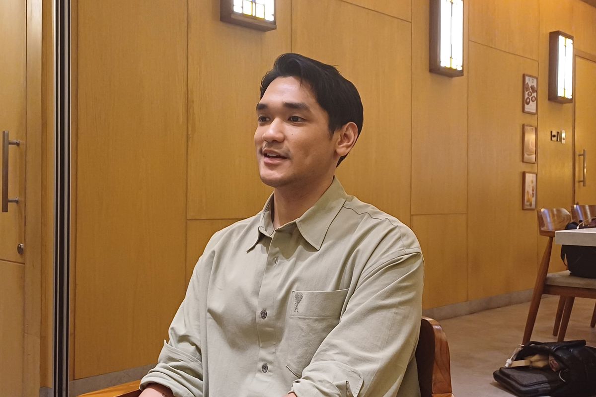 Penyanyi Afgan saat diwawancarai di daerah Melawai, Jakarta Selatan, Selasa (23/7/2024).