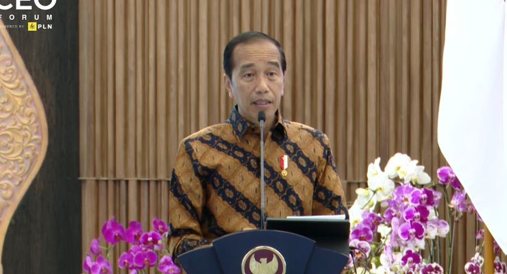 Buka Kompas 100 CEO Forum, Jokowi Sebut Pentingnya Citra Global Dibangun