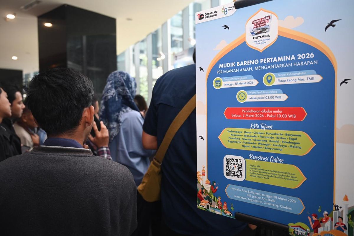Antusiasme masyarakat mengikuti program Mudik Bareng Pertamina 2026 sangat tinggi. Kuota 5.000 tiket mudik dan arus balik ludes hanya dalam waktu enam jam setelah pendaftaran dibuka.