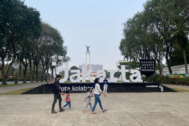 Ilustrasi Lapangan Banteng di Jakarta Pusat pada Kamis (21/9/2023).