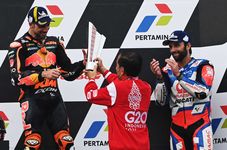 KTM’s Oliveira Emerges Champion in Rain-Affected Indonesia GP