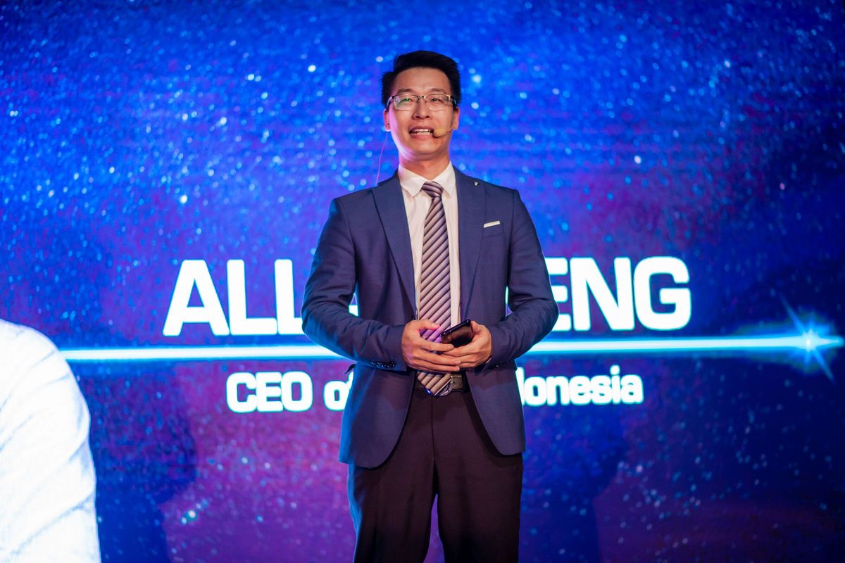 CEO Vivo Indonesia Allan Feng.