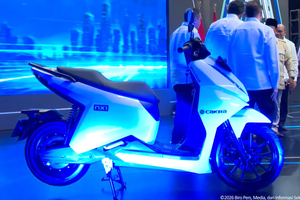Bocoran Spesifikasi Motor Listrik Nasional Cakra NX1