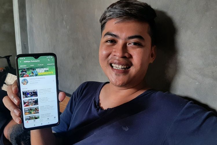 Yusuf Adhitya Putratama Warga Baleharjo, Wonosari, Gunungkidul, Pengelola Wisata Berubah Menjadi YouTubers