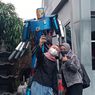 Patung Transformers di Mapolresta Malang Kota Jadi Sasaran 