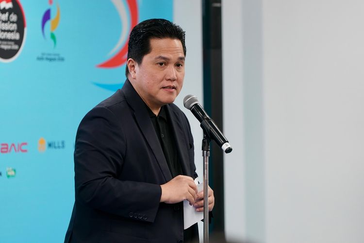 Bakar Semangat Skuad Merah Putih di Nagoya, Erick Thohir: Bertandinglah dengan Keberanian dan Sportivitas
