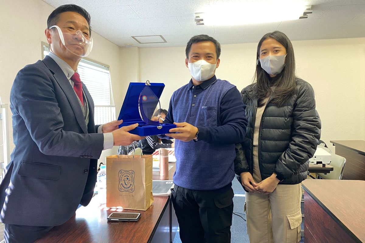 Perwakilan KSPSI kunjungi Kantor Serikat Buruh dan pabrik Togami Electric di Provinsi Saga, Jepang, Rabu (1/2/2023).