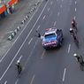 Viral, Video Mobil Rescue Tabrak Lari Rombongan Pesepeda di Makassar