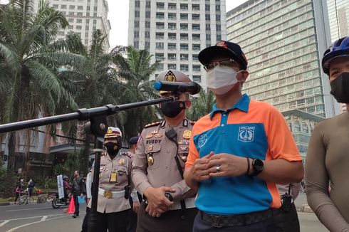 Uji Coba Road Bike Keluar Jalur Sepeda di Jalan Sudirman-Thamrin Dimulai Senin Besok