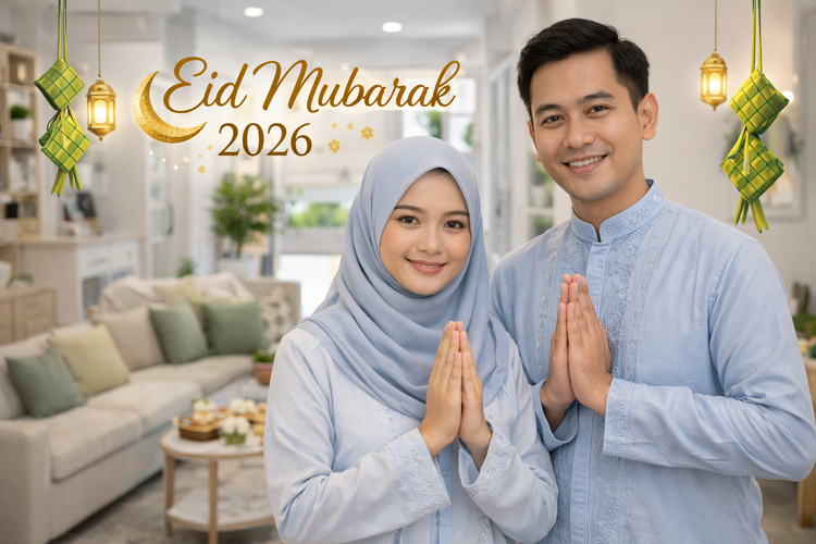 Kumpulan ucapan Selamat Lebaran 2026 dalam bahasa Inggris dan artinya, cocok dibagikan ke keluarga, teman, dan kolega.