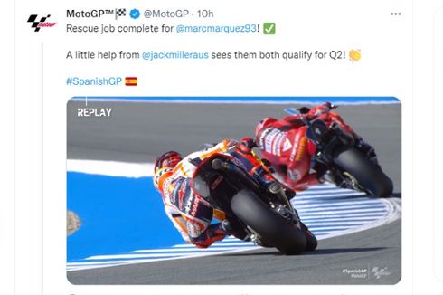 Marquez Dibantu Miller Saat Kualifikasi, Ducati Sindir Honda
