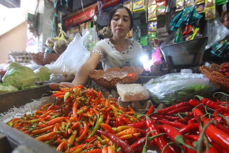 Efek Kemarau, Harga Cabai Rawit di Kota Mojokerto Makin Melejit