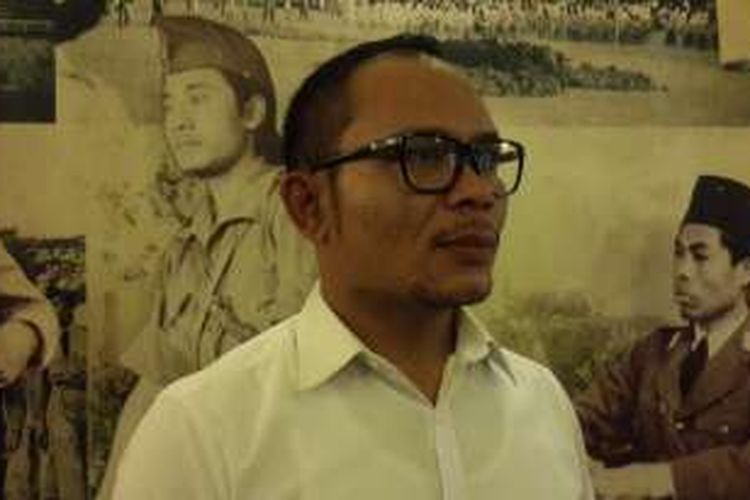 Menteri Ketenagakerjaan Hanif Dhakiri saat berkunjung ke Kota Malang, Jawa Timur, Senin (22/8/2016)