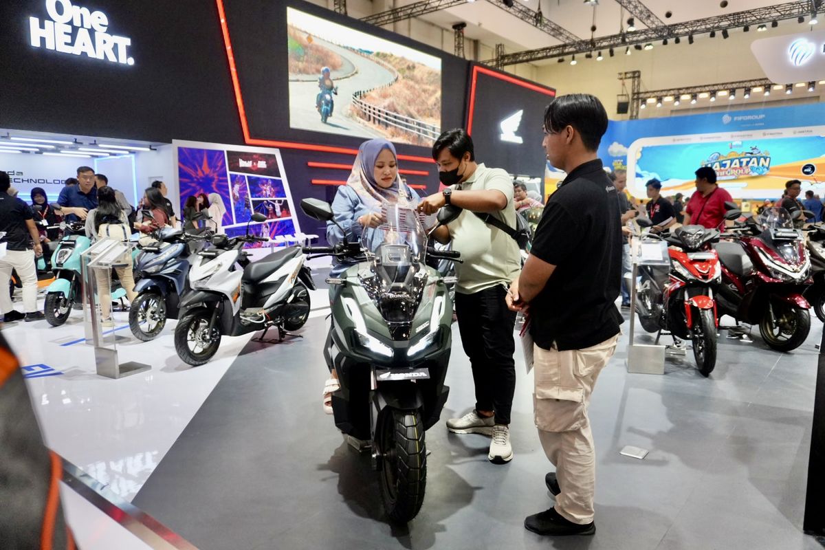 Booth Honda di IMOS 2025