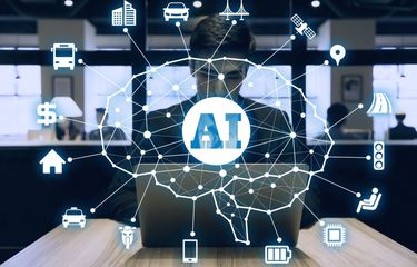 Ilustrasi artificial intelligence