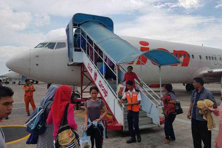 Pesawat Lion Air rute Makassar-Manado kembali ke landasan Bandara Sultan Hasanuddin setelah sempat terbang 25 menit