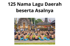 125 Nama Lagu Daerah beserta Asalnya