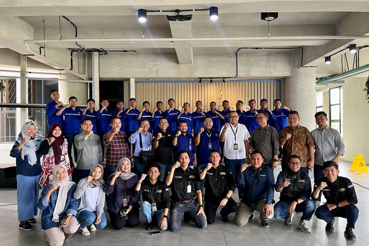 Temu Penerima beasiswa dan pendamping Dual Program UT School dan Politeknik Astra bersama Politeknik Astra, Kamis (23/1/2025).
